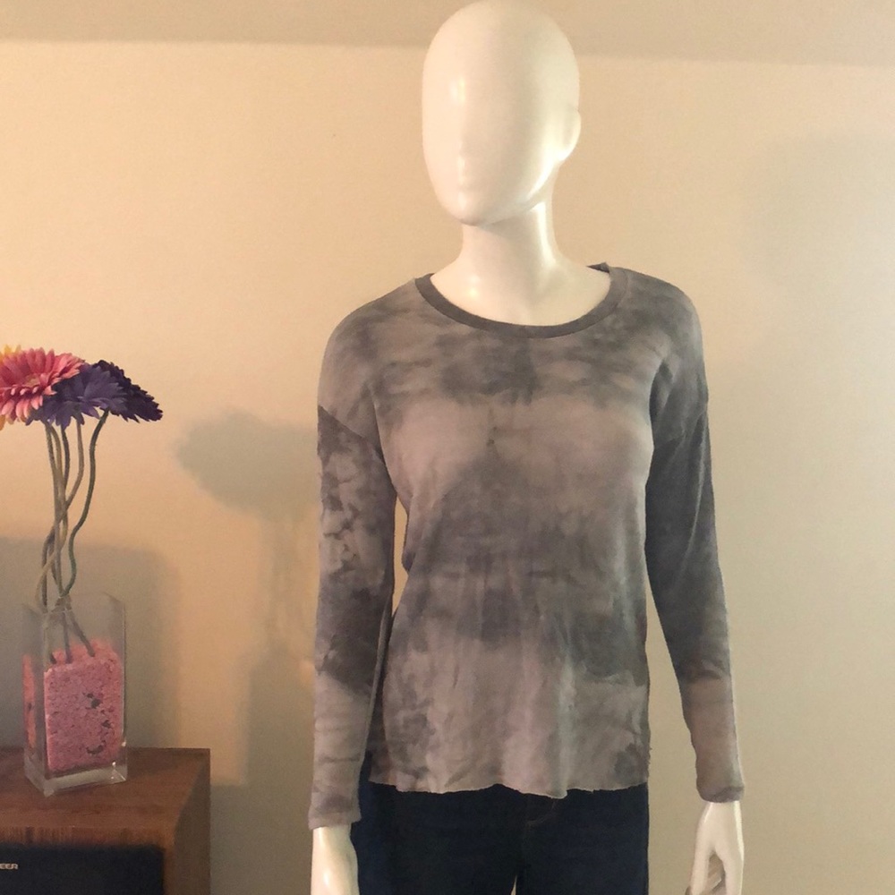 Victoria's Secret Soft & Sexy Plush Long Sleeve Tie Dye Women's Top